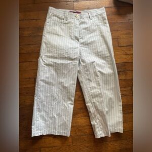 Sies Marjan Issa striped cotton pant size 4